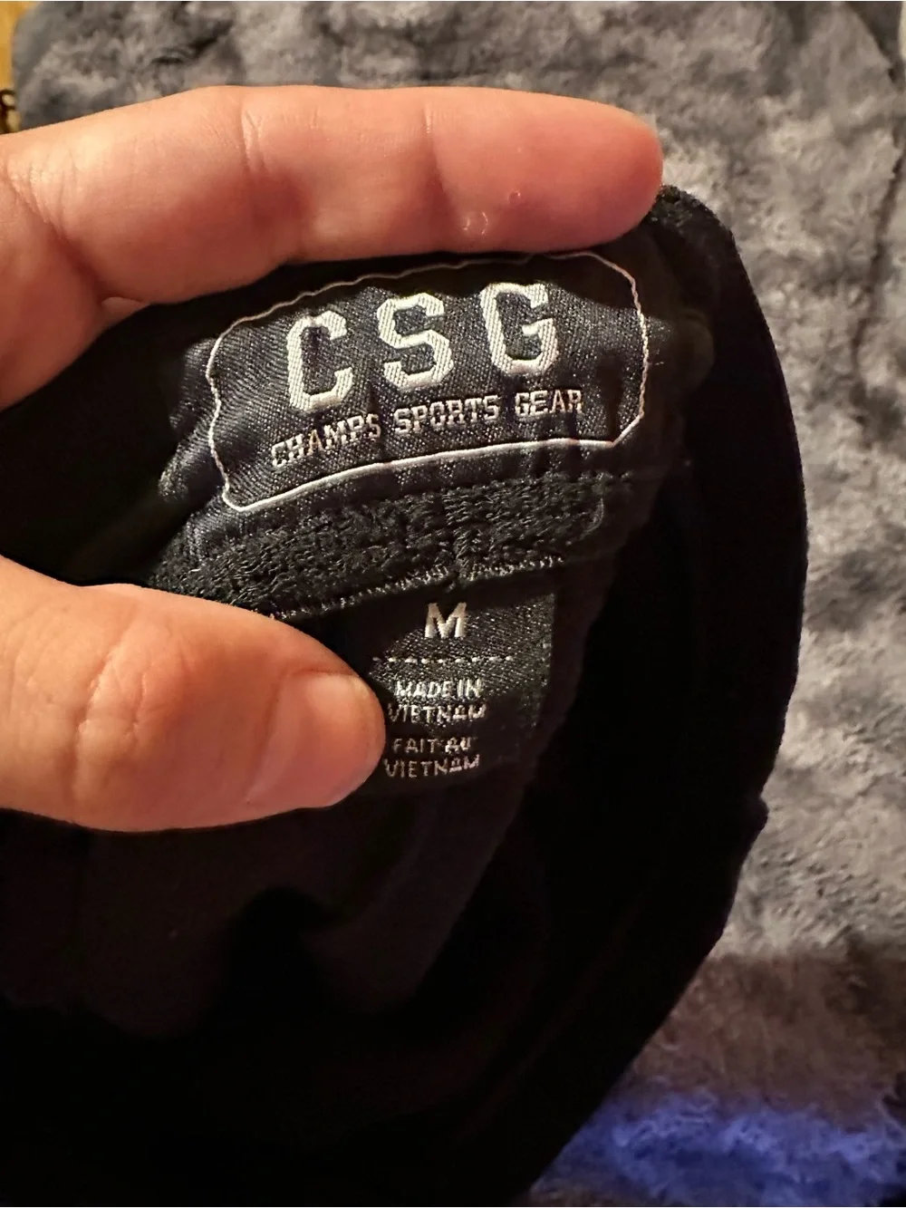 CSG Champs Sports Gear Black Athletic Pants - Lightweight Activewear